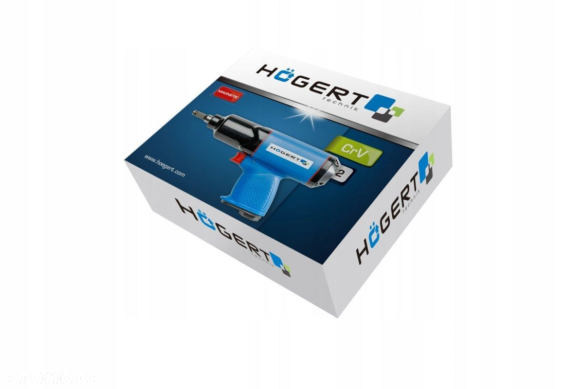 KLUCZ UDAROWY PNEUMATYCZNY 1/2" HOGERT 610Nm - 4