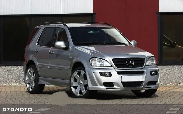 MERCEDES ML W163 ZDERZAK PRZEDNI PODKŁAD - 3