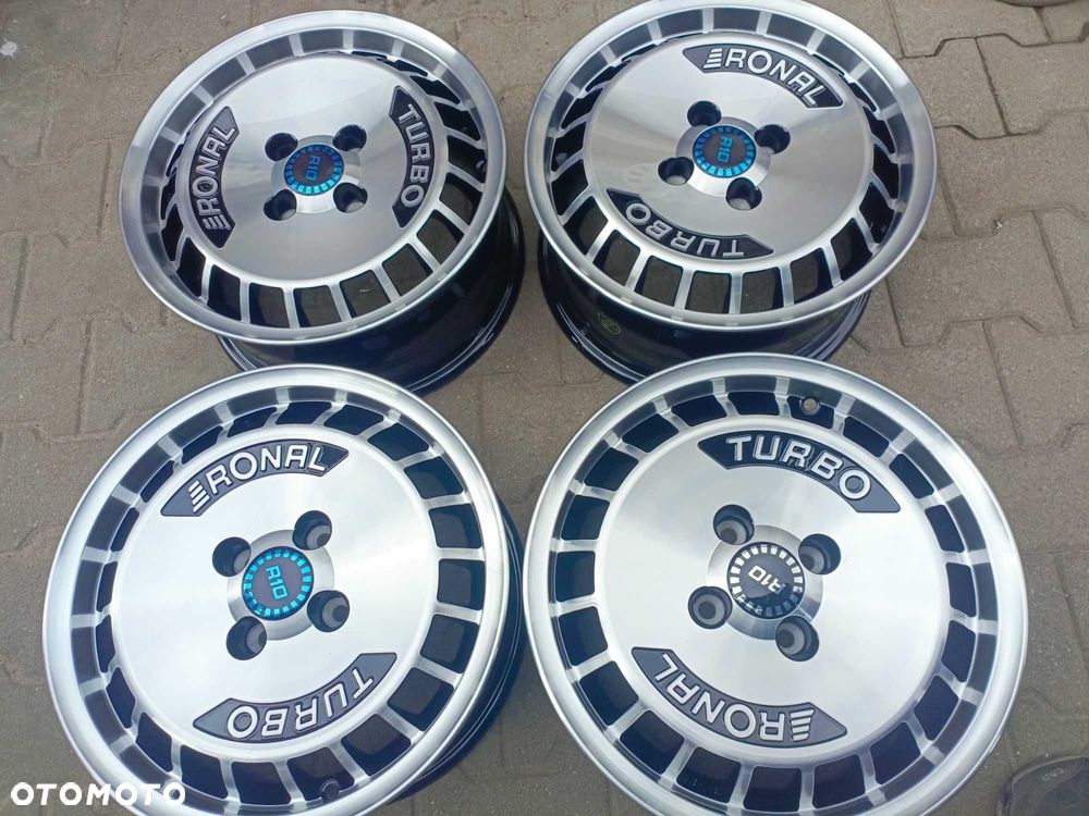 NOWE felgi aluminiowe Ronal 4x100 et37 7jx15 Opel vw Audi Toyota Mazda - 3