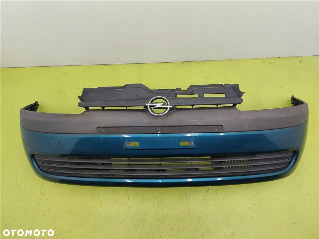 Zderzak przód przedni Opel Corsa C 2000-2003  PRZED LIFT LAK 77U Niebieski - 1