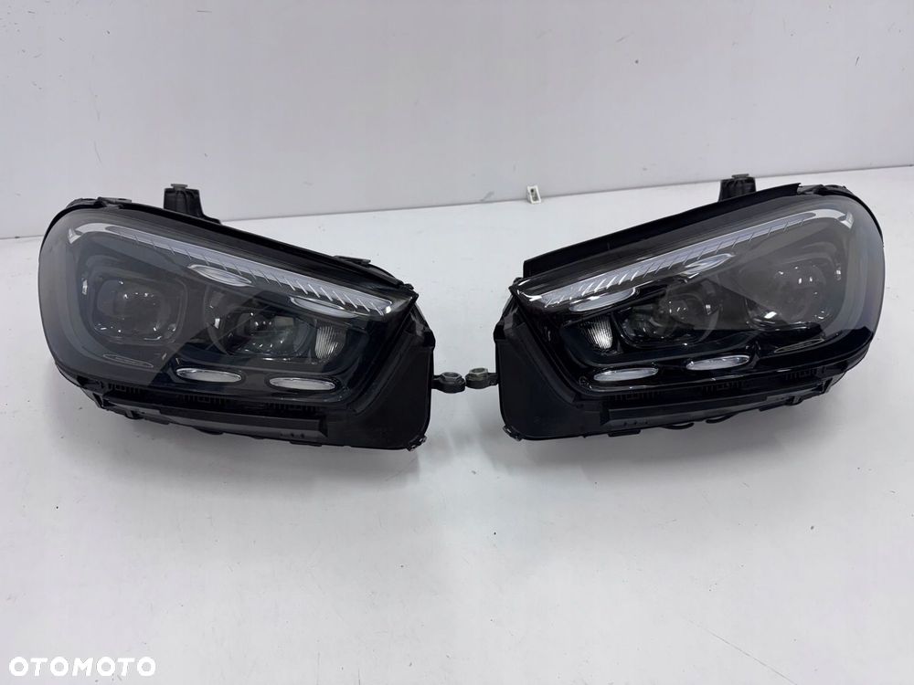 KOMPLET LAMP LEWA PRAWA PRZÓD MERCEDES GLE C167 W167 A167 MULTIBEAM LED - 1