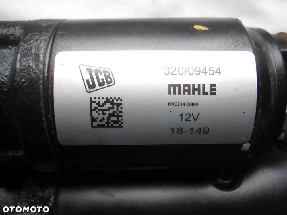 Rozrusznik JCB tier 4 tier 3 diesel max 444, 448 3cx, 4cx 320/09454 oryginał starter mahle - 2