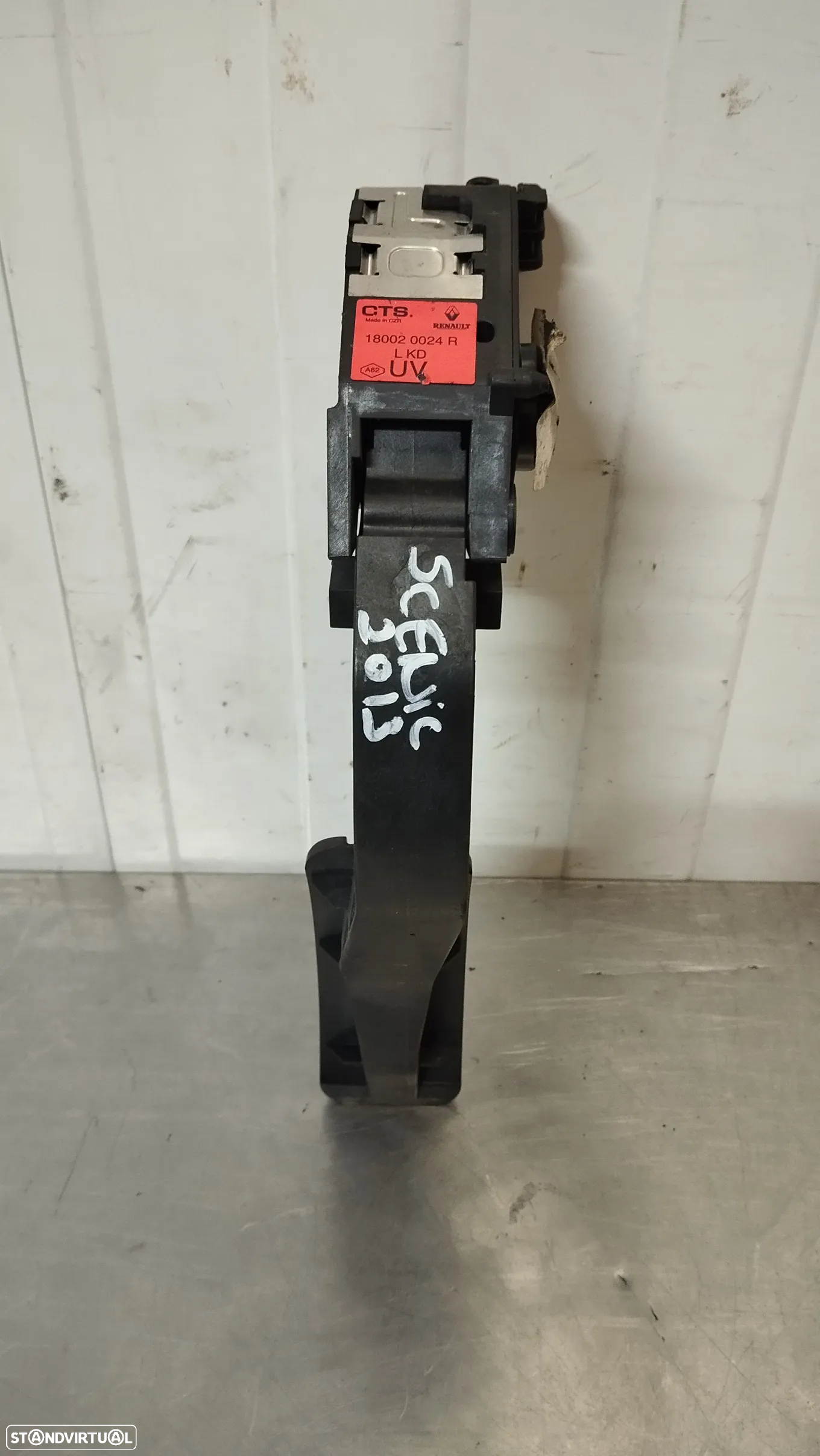 PEDAL ACELERADOR / POTENCIOMETRO RENAULT SCENIC III / TRAFIC / OPEL VIVARO REF. 180020024R - 3