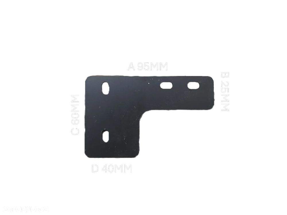 Kątownik / narożnik plastikowy 60x30MM 4 SZTUKI - 4