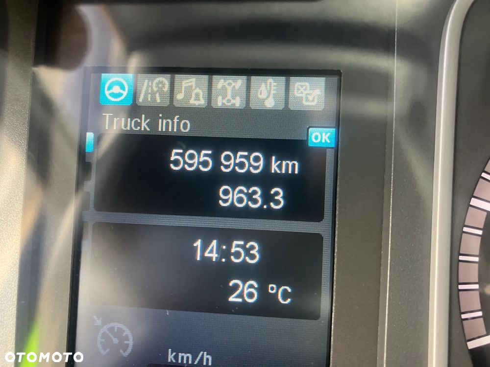 Mercedes-Benz Atego kiper wywrotka blokada mostu - 7