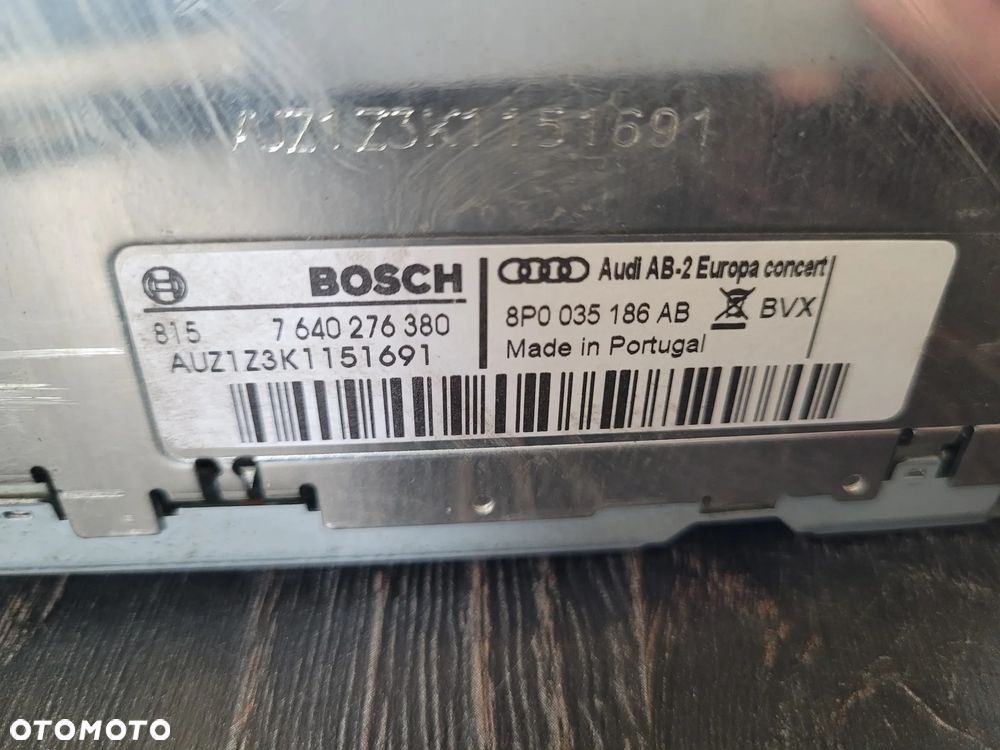 Audi A3 8P Radio CD 8P0035186AB - 5
