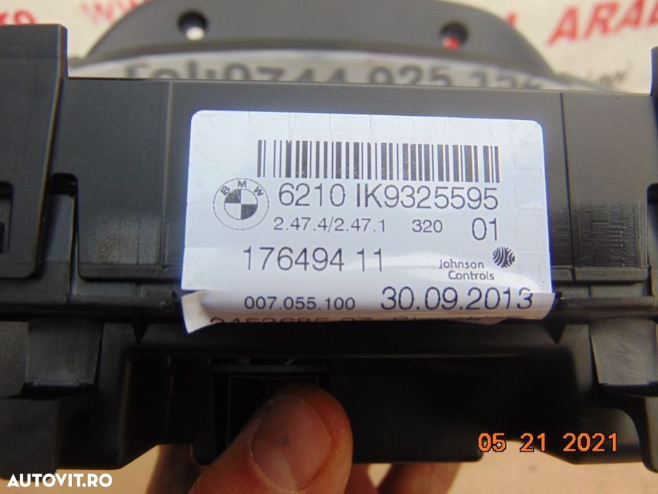 Ceasuri bord BMW F30 F31 F32 f33 F34 F20 F21 F22 F23 motor 2.0 cutie a - 7