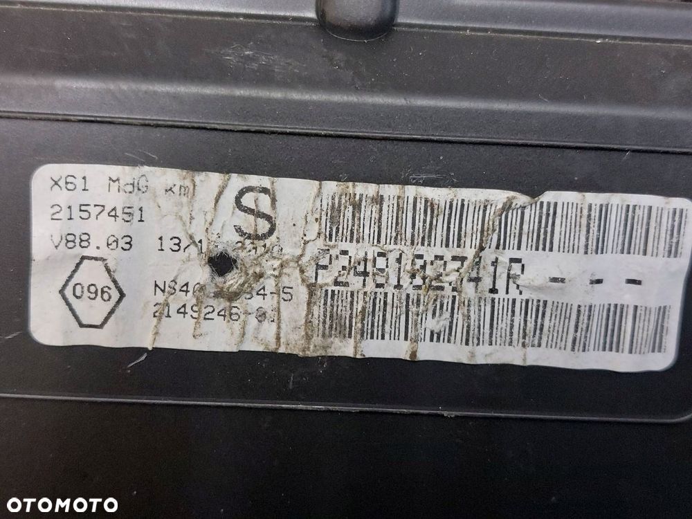LICZNIK ZEGARY RENAULT KANGOO II 1.5 DCI 248102341 - 4