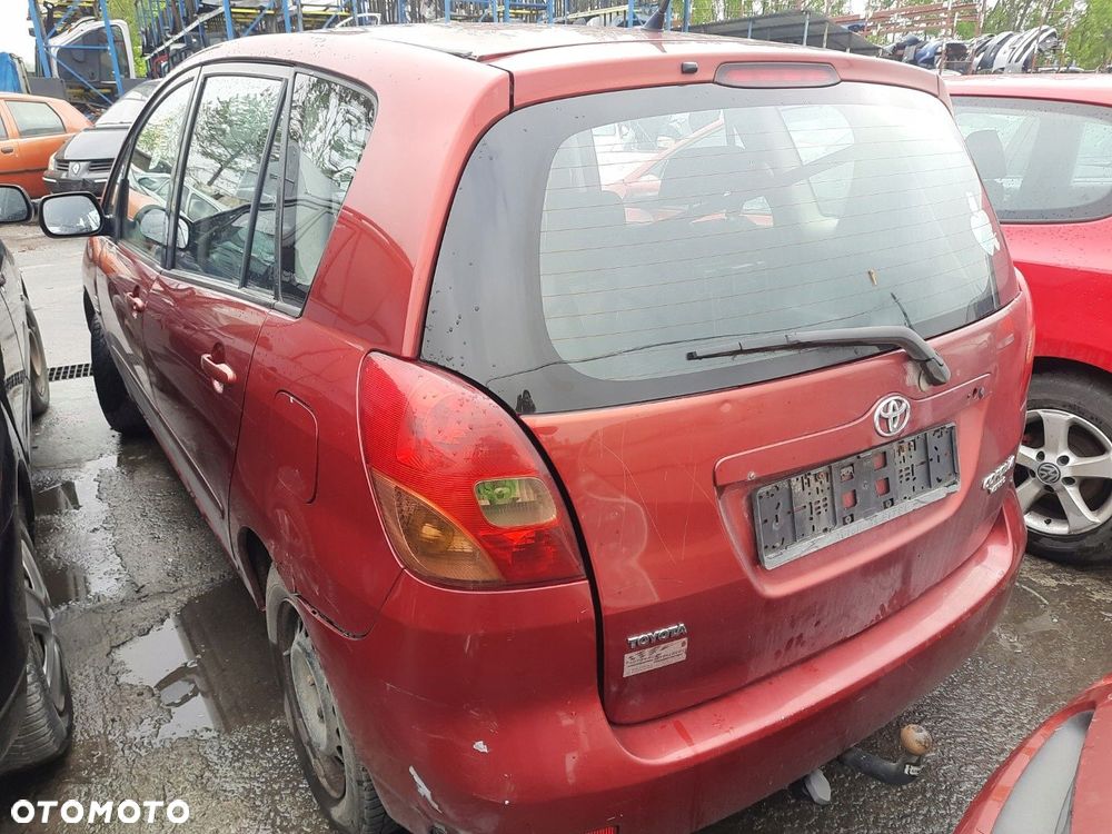 CZĘŚCI Toyota Corolla Verso  I 1,6 16V 81kW / 110KM BENZYNA SILNIK 3ZZFE LAK 3N8 - 3