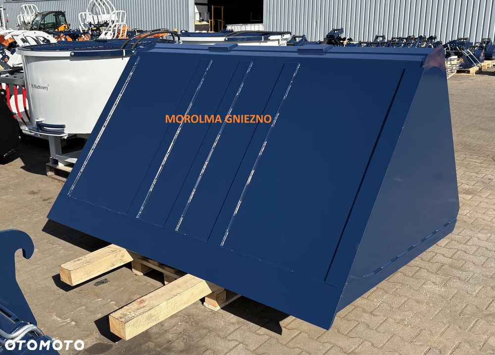 Łyżka objętościowa wysokiego wysypu FK MACHINERY 240 cm MHTBM240 szufla wysokiego rozładunku 1,76 m3 - 9