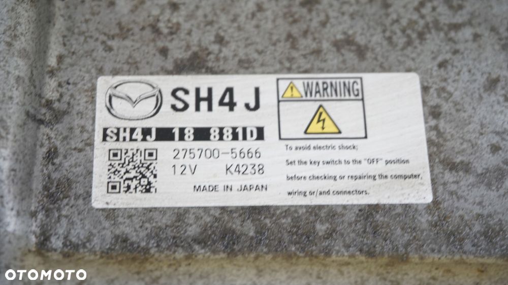 MAZDA 6 GJ 3 CX-5 2.2 D SKYACTIV 15r 150KM SH01 sterownik komputer silnika - 3