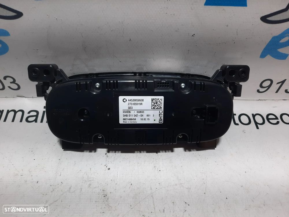 DISPLAY SOFAGEM COMANDO CHAUFFAGE CLIMATRONIC SMART FORFOUR II 2 MK2 HATCHBACK 453 - 5