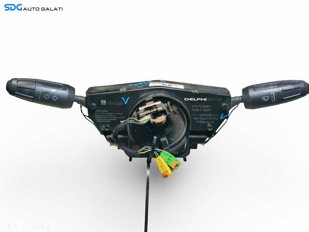 CIM Spira Spirala Panglica Maneta Manete Tempomat Semnalizare Stergatoare Opel Corsa D 2006 - 2014 Cod 13142283 12274700 [LS0499] - 1