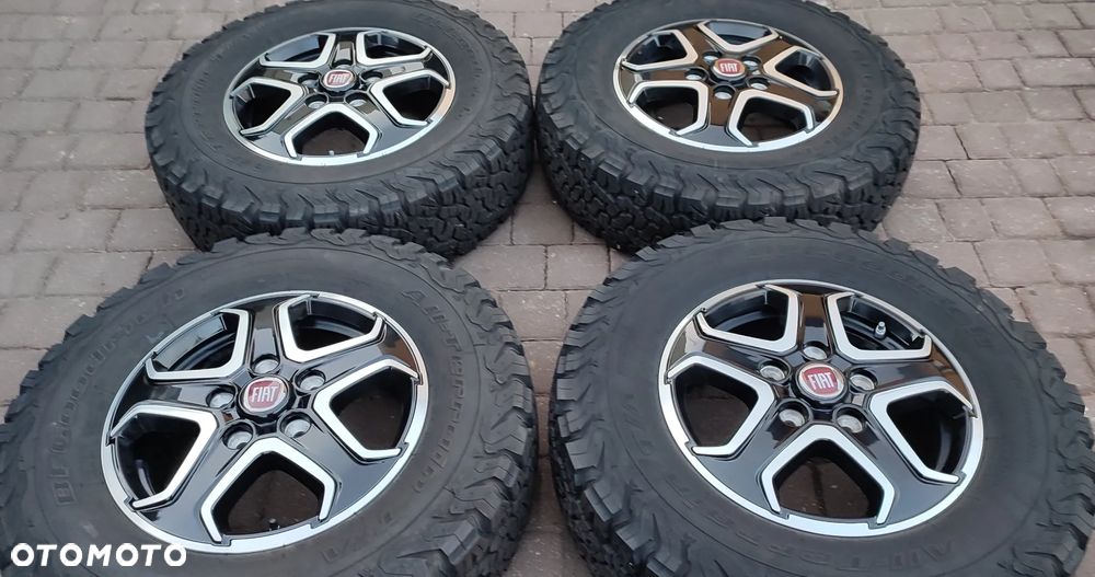 Koła Felgi Aluminiowe Oryg. Fiat Ducato Maxi Peugeot Boxer Citroen Jumper 4x4 225/75/16 2021r Off Road Bdb !! Starogard Gdański - 1