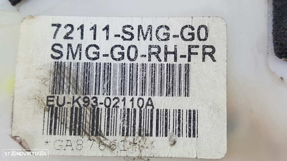 FECHADURA PORTA FRENTE DIREITA HONDA CIVIC BERLINA 5 (FK) 2.2 I-CTDI SPORT - 3