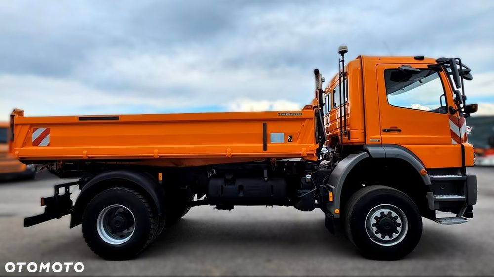 Mercedes-Benz Axor 1829 4x4 | Wywrotka 3-stronna Meiller | 166 tys. km | Euro 5 | Zimowe Utrzymanie Dróg - 12