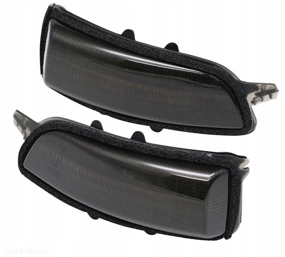 Kierunkowskaz Migacz Lusterko kpl Led Tuning Black Jaguar Xf XJ X-type - 1