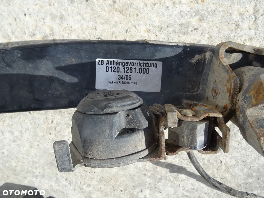 VW TOURAN HAK HOLOWNICZY ORIS BELKA MODUŁ HAKA WIĄZKA ELEKTRYCZNA GNIAZDO PRZYCZEPY - 5