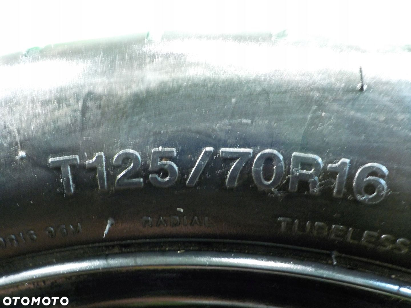 AUDI A3 8P GOLF V kolo dojazdowe 125/70/16 5X112 - 5