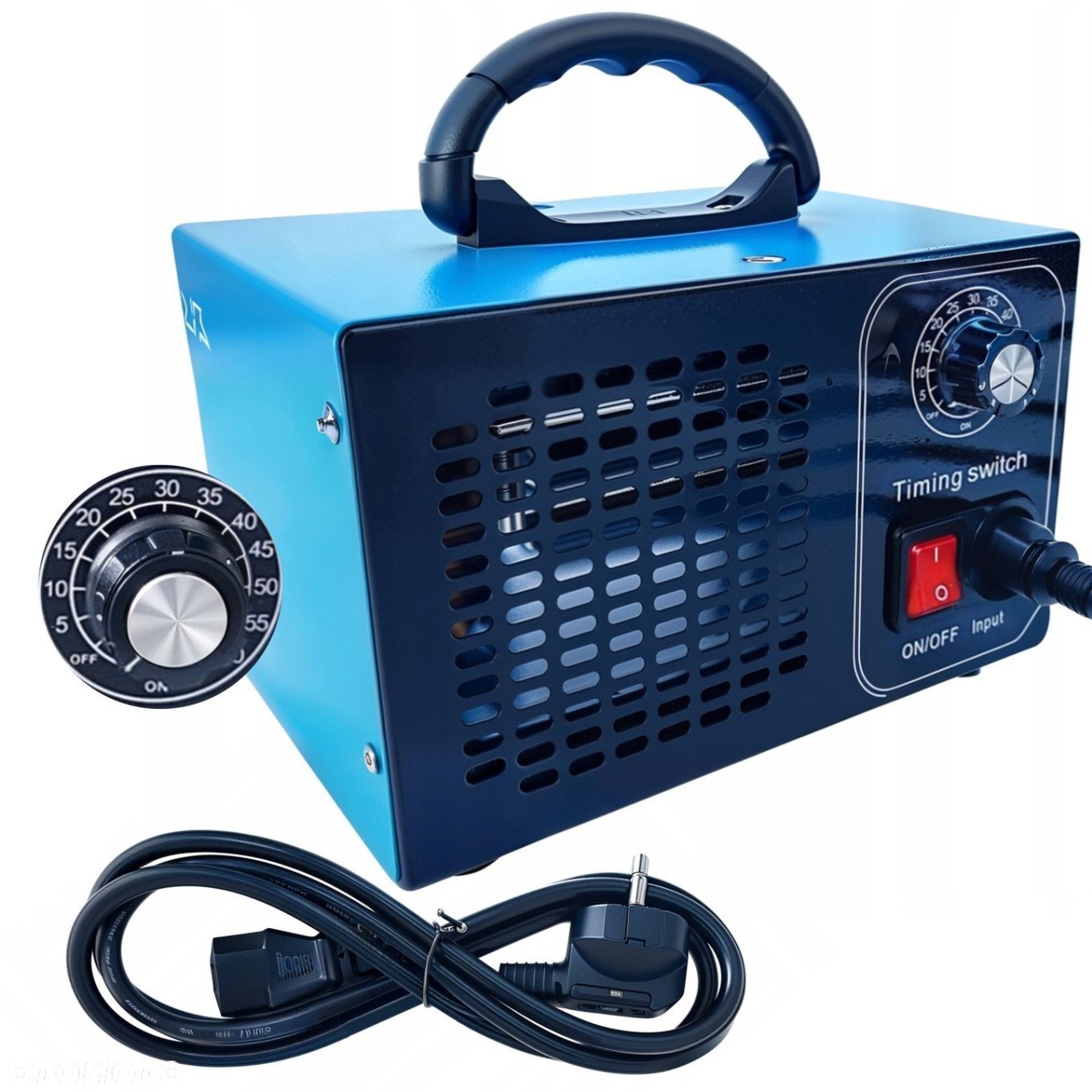 GENERATOR OZONU OCZYSZCZACZ MOCNY 70 000 MG/H OZONATOR TIMER CZASOMIERZ - 1
