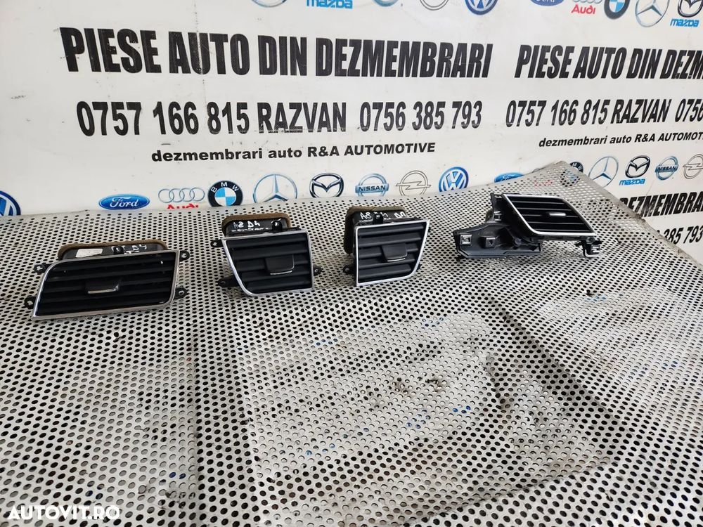 Grile Grila Aerisire Ventilatie Bord Audi A8 4H D4 An 2010-2011-2012-2013-2014-2015-2016-2017 Testa - 2