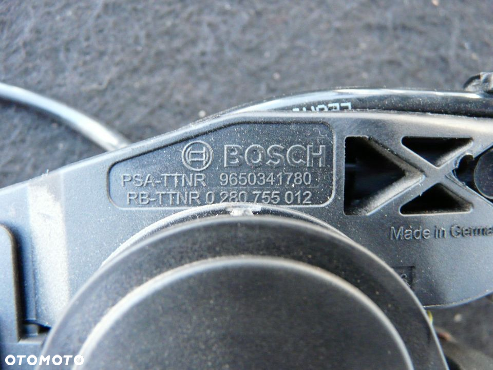 Potencjometr gazu 0280755012 9650341780 Peugeot 407 Citroen C5 LIFT - 2