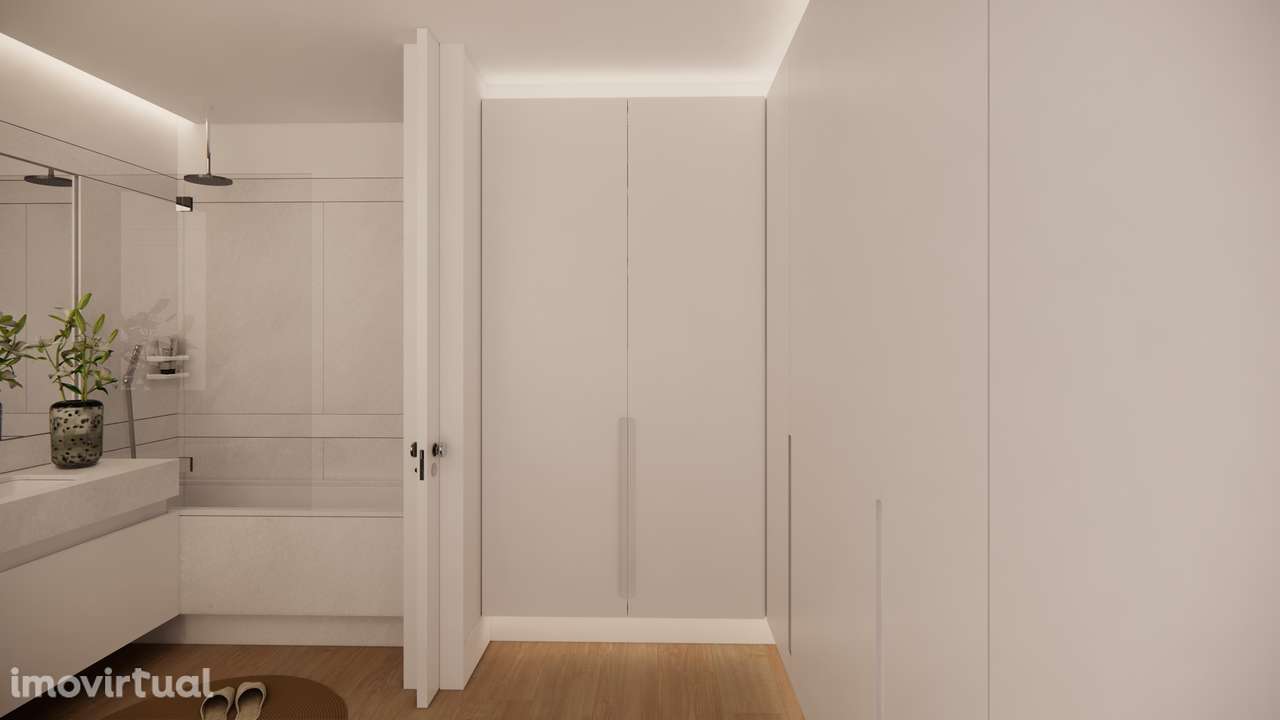 Apartamento T2 | Condominio fechado | Piscina exterior | Lugar de Esta - Grande imagem: 5/11