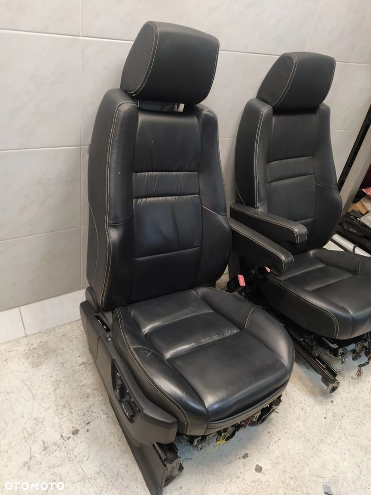 RANGE ROVER SPORT L320 FOTELE PRZEDNIE PRAWA I LEWA STRONA SKÓRA ELEKTRYCZNE PAMIĘĆ UK ORYGINAŁ - 9