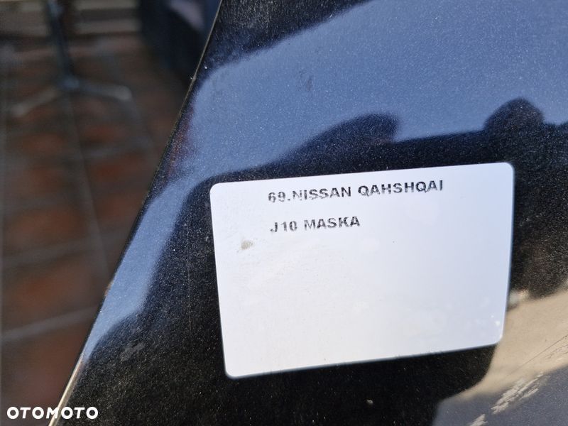 nissan qashqai i 1 j10 przedlift maska pokrywa silnika przód - 4