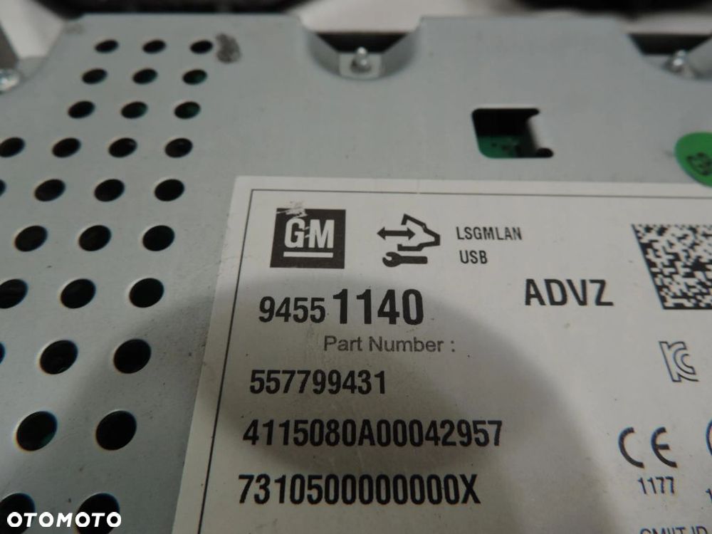 RADIO CD 450 CD450 OPEL MOKKA 94551140 - 9