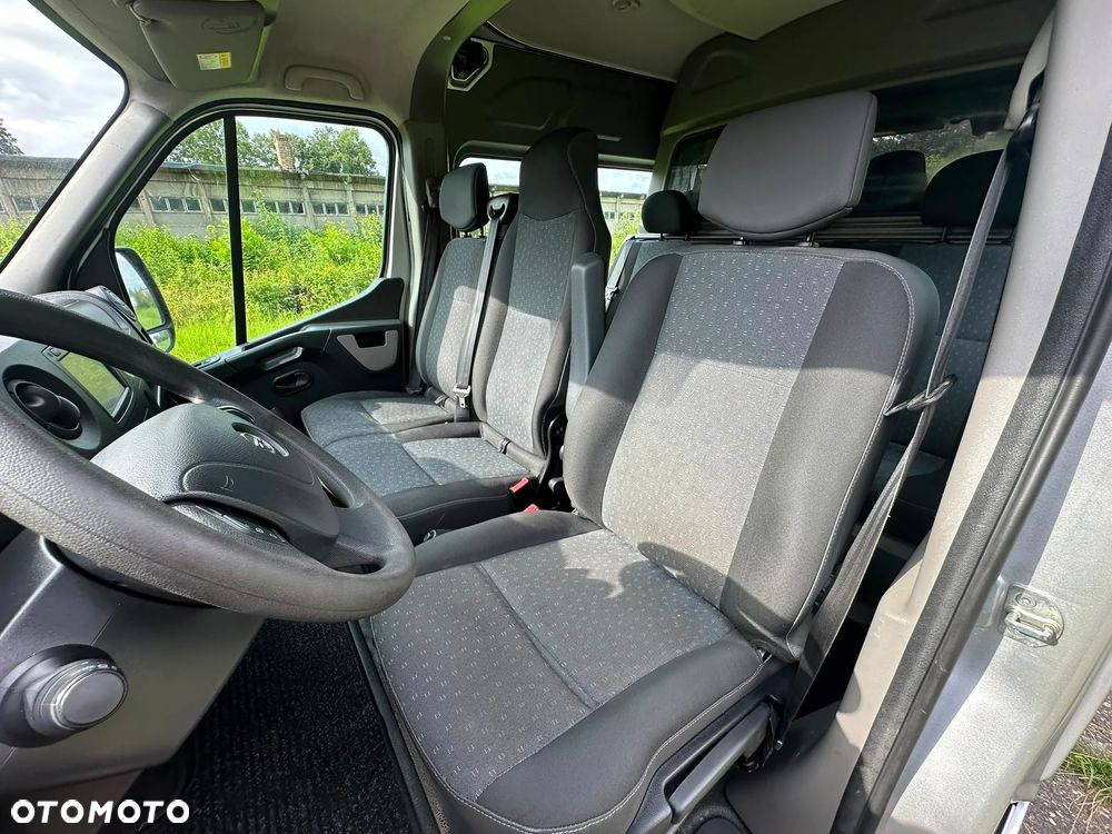 Opel Movano BRYGADÓWKA 6-osób 2.3 diesel 170 kM UDOKUMENTOWANY NISKI PRZEBIEG 90tyś. EURO 6! 2018rok BEZWYPADKOWY! - 35