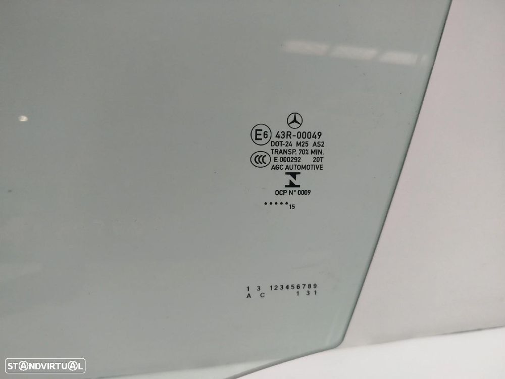 Vidro porta frente esquerda MERCEDES-BENZ Classe A (W176) - 2