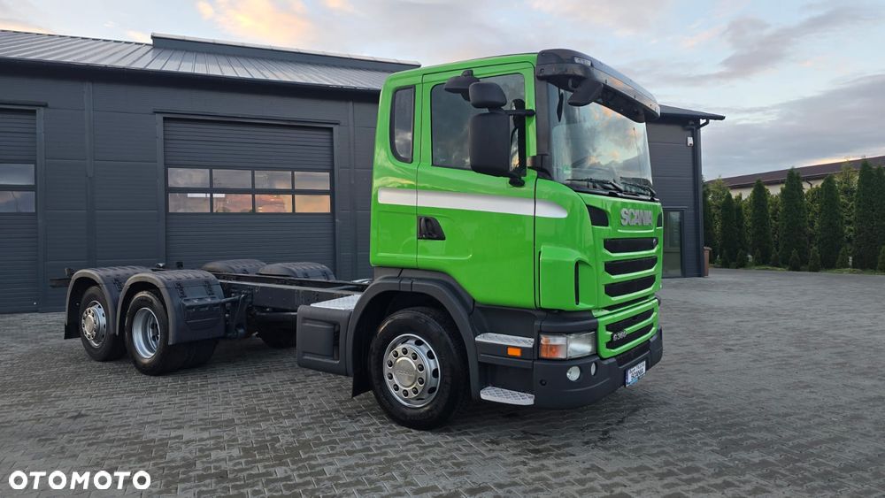 Scania G360 6x2 13litrowy 6cyl ful air 3.9 rozstaw idealna rama do zabudowy pod beczkę asenizacyjną, mleko, wywrotka - 3