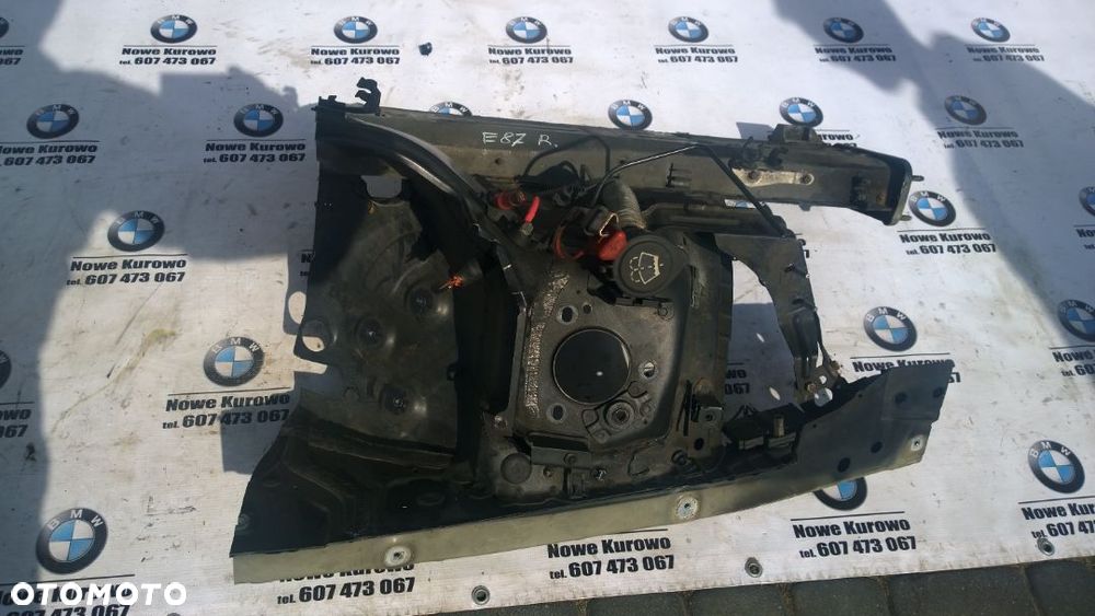 BMW E87 Podłużnica Prawa Fartuch Cała Daleko Cięta - 4