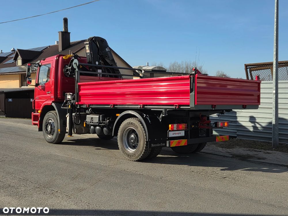 Mercedes-Benz AXOR 1824 // HIAB 122 HDS DŹWIG ŻURAW // NOWY KIPER WYWROTKA 3str // NOWE UDT W CENIE // MOŻLIWY ROTATOR WIDŁY CHWYTAK CZERPAK - 12