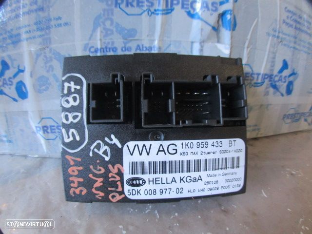 Modulo 5DK00897702 1K0959433BT VW GOLF PLUS (5M) FASE 1 2008 1.9TDI  105CV 5P CINZENTO Módulo Confort VW GOLF 5 1K 2008 1.9TDI 105CV 3P PRETO SEAT  LEON 1P FASE 1  2007 2.0TDI 140CV 5P CINZA ESCURO - 1