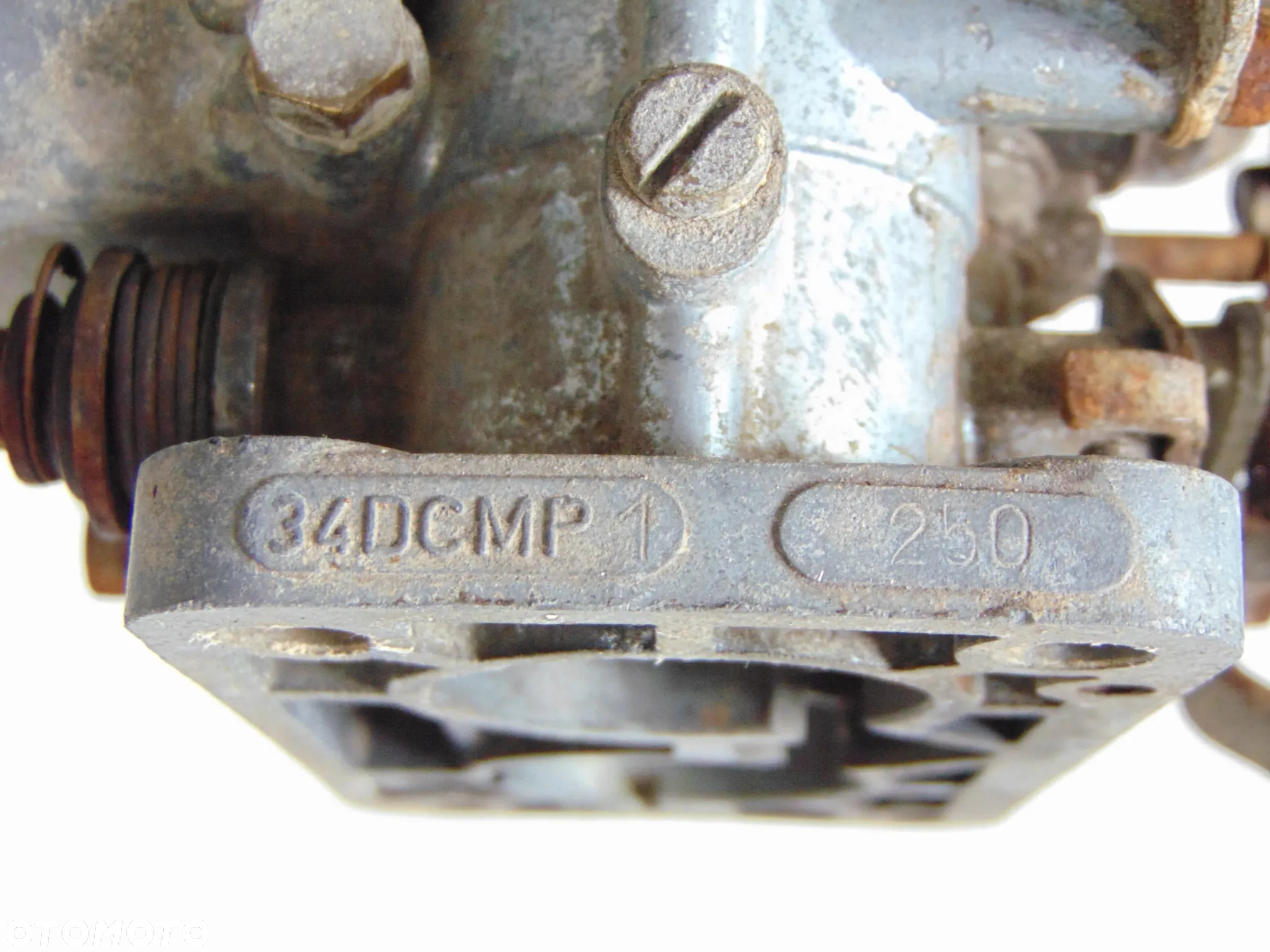 Gaźnik przepustnica Polmo 34DCMP Fiat 125P Polonez - 12