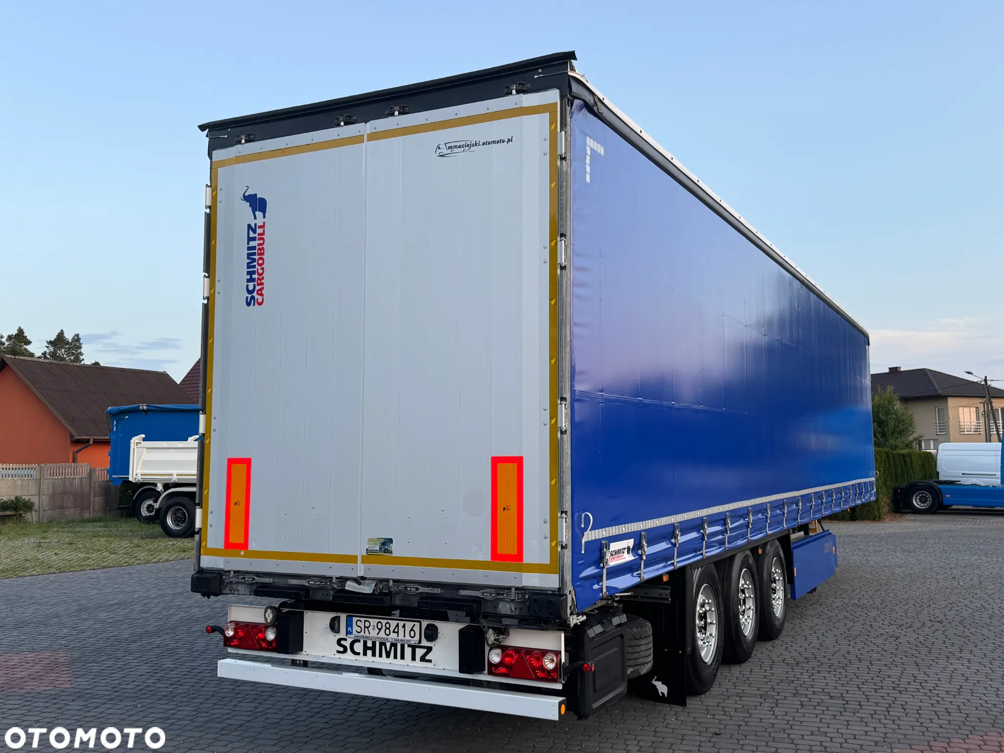 Schmitz Cargobull DACH PODNOSZONY/PALECIARA/STANDARD - 8