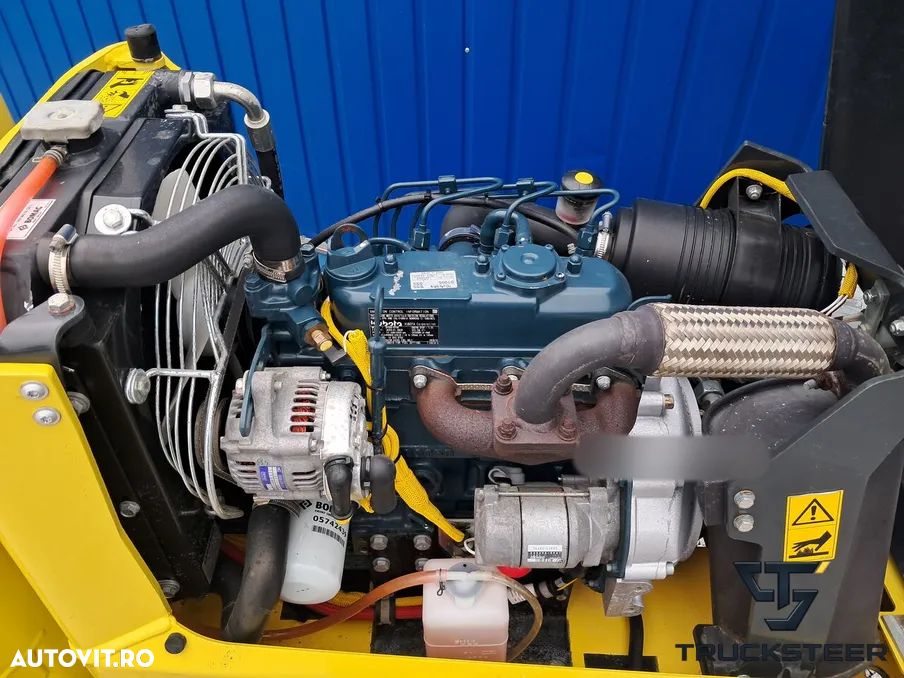 Bomag BMP 8500 | Motor Kubota | Vopsea Originla | Teleecomanda - 6