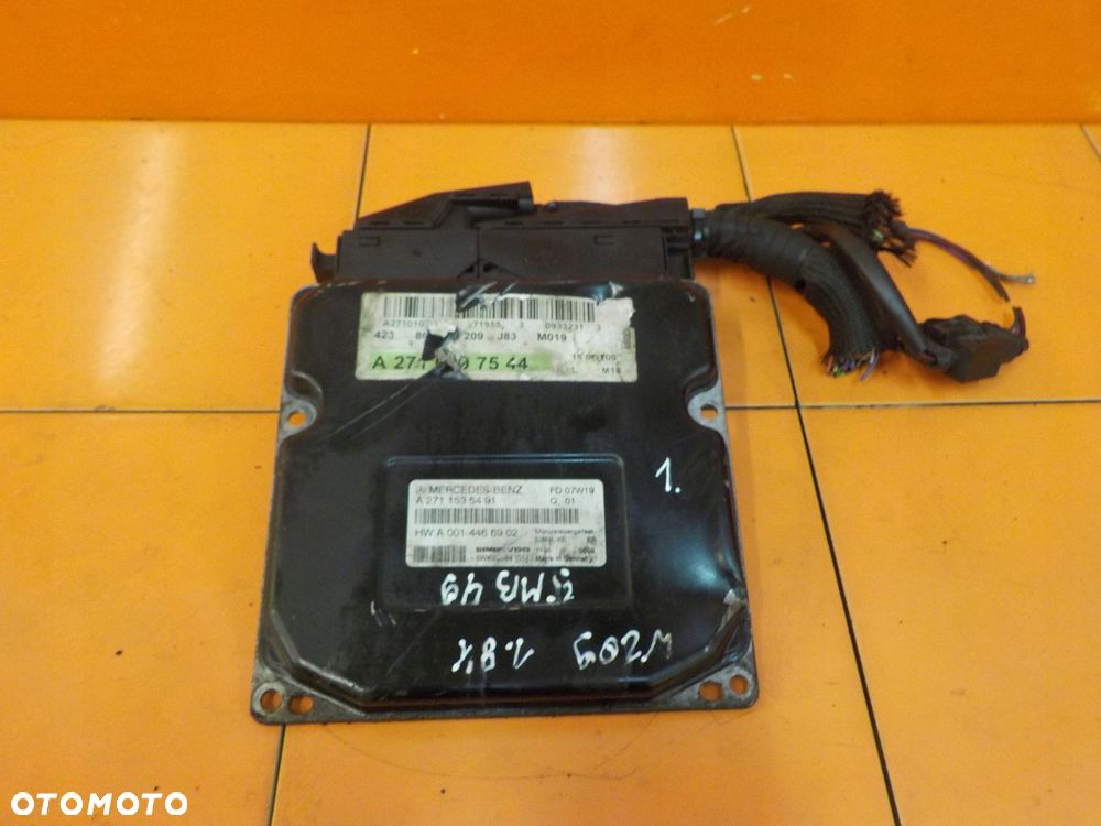 MERCEDES CLK W209 1.8 K 09r 271 komputer sterownik silnika A2711535491 - 1