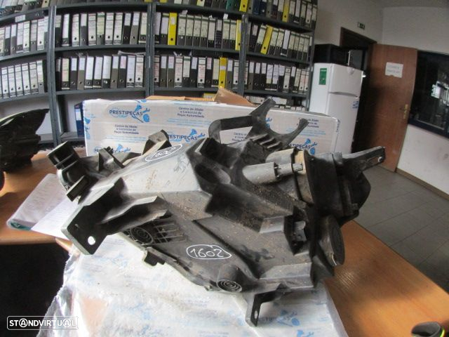 Farol 9682829280 PEUGEOT PARTNER 2 FOURGON B9 FASE 1 2008 1.6HDI  90CV 4P BRANCO DRT H4 ORIGINAL - 3
