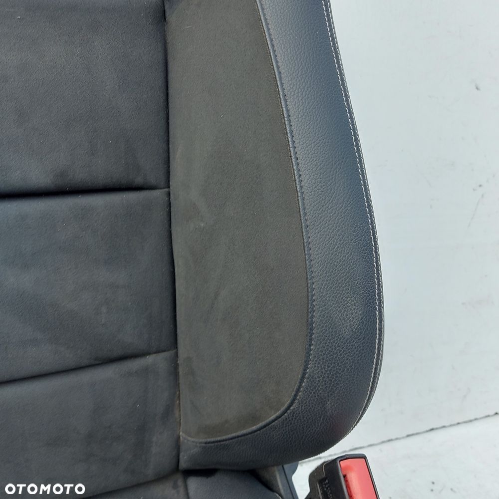 FOTEL PASAZERA KOMPLETNY PODUSZKI MODUL MERCEDES E W212 LIFT ORYGINAL DEMONTAZ SKORA ALCANTARA - 4