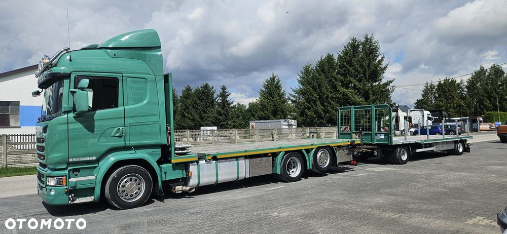 Scania SCANIA R410 + PRZYCZEPA H&W / NAJAZDY / TWIST LOCK / CENA ZA ZESTAW - 10