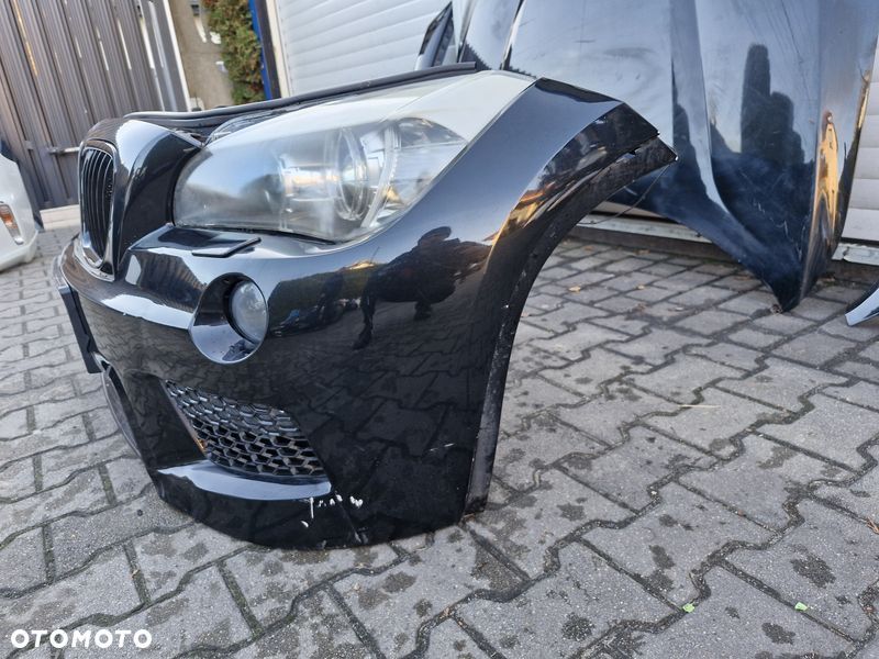 BMW X1 E84 M PAKIET PRZÓD KOMPLETNY ZDERZAK MASKA PAS LAMPA BŁOTNIK - 4
