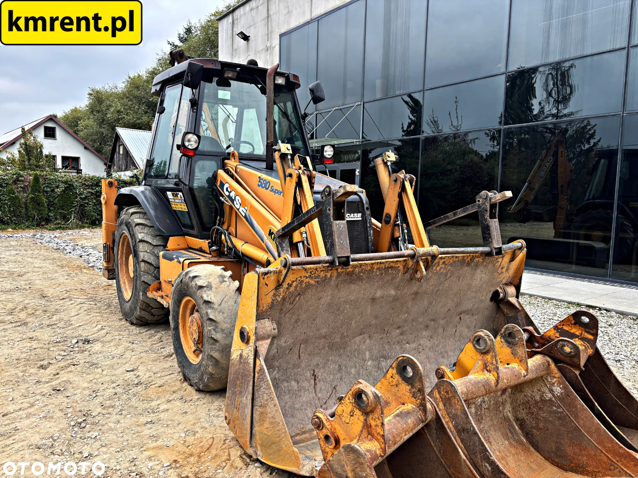 Case 580 SM KOPARKO-ŁADOWARKA 2003R. | JCB 3CX CAT 428 432 CASE 590 - 11