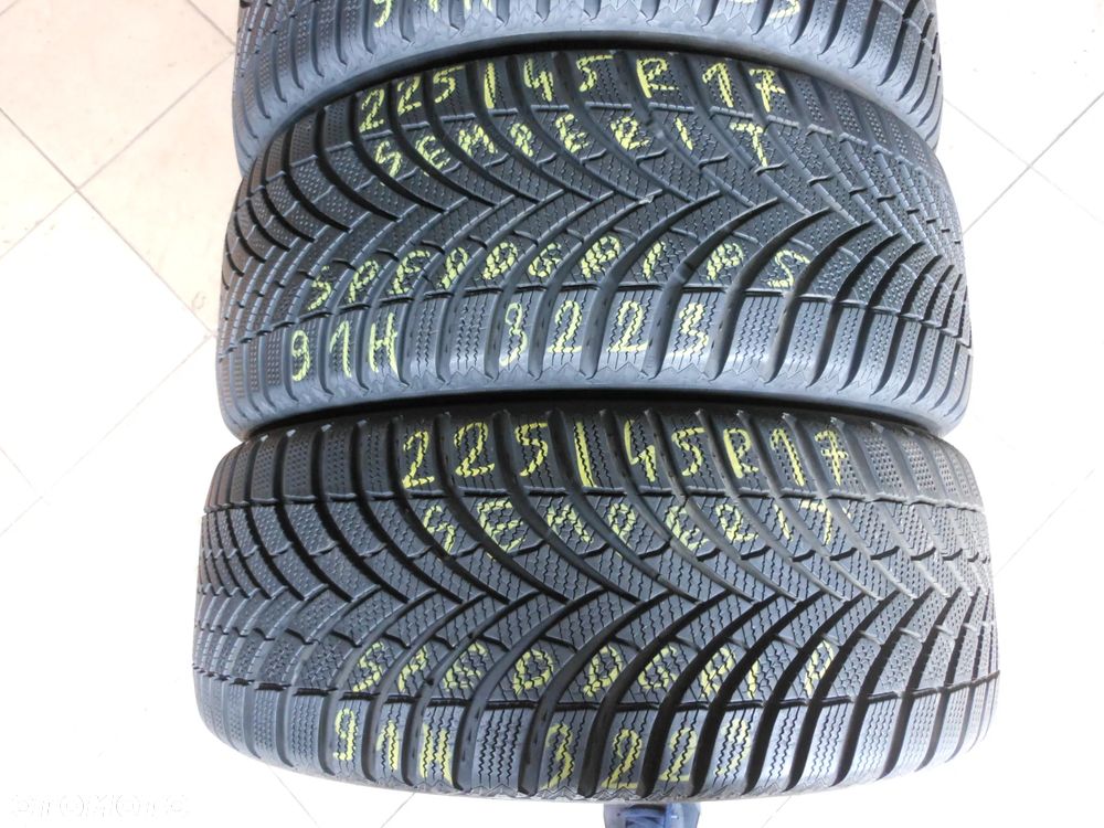 Opony 225/45r17 semperit speed grip 5 8mm komplet zima - 2