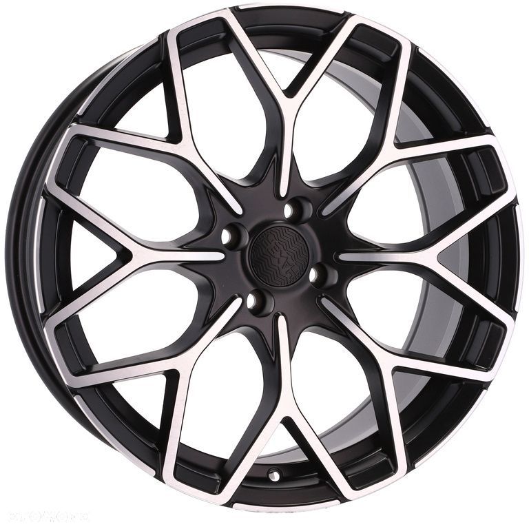 4x Felgi 17 m.in. do SMART Brabus Fortwo III Forfour RENAULT Captur Clio IV Kangoo - B1449 - 10