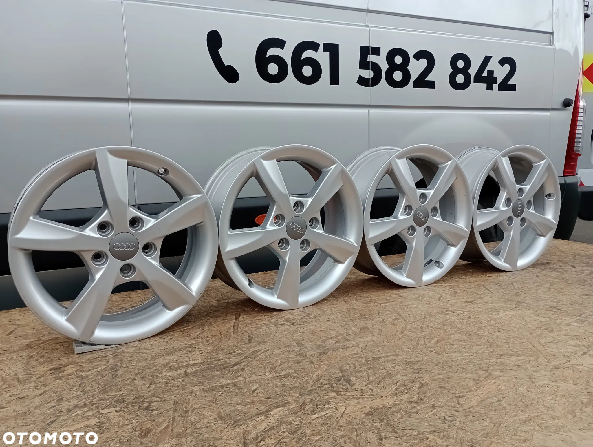 FELGI ALUMINIOWE 5x112 R16 6J ET48 AUDI A3 A4 A6 TT - 2