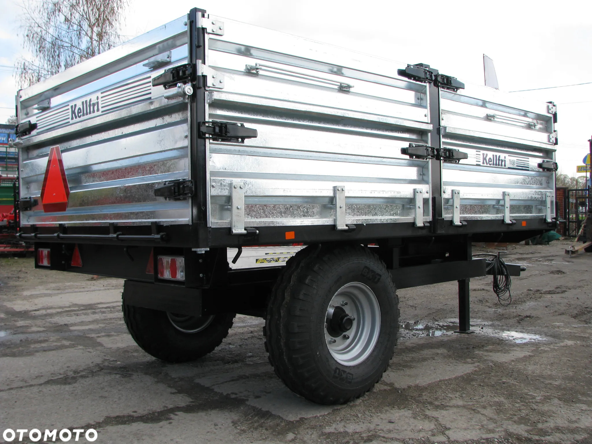 Inny Przyczepa KELLFRI z wywrotem 23-TV6023 5-ton / 23-TV702 7-ton wywrotka - 19