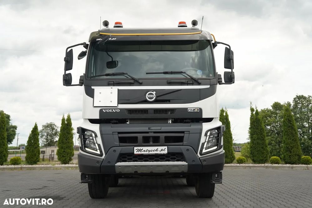 Volvo FMX 460 / 8x4 / BASCULATOR SPATE / CLAPETĂ HIDRAULICĂ / I-SHIFT / PERDĂ ELECTRICĂ / EURO 6 / - 17